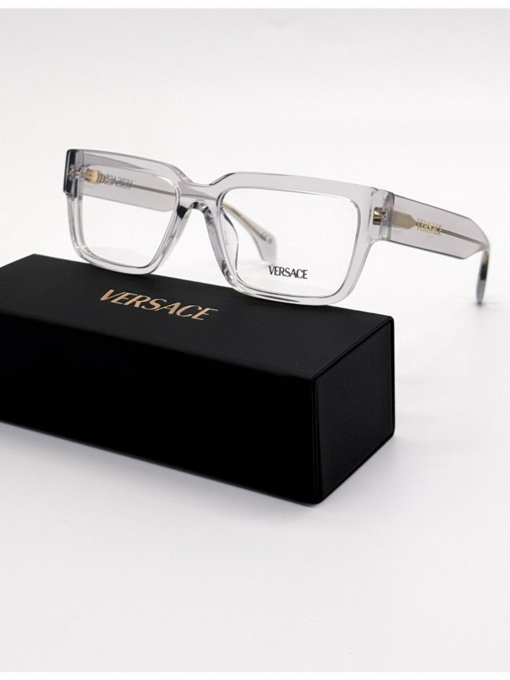 New Verasce VE3374U 5519 Clear Frame Unsiex Eyeglasses